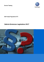VW - SSP 573_Vehicle Emissions Legislation 2017 - Self Study Programme 